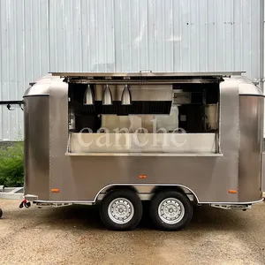 รถขายอาหารเคลื่อนที่ รถขายไอศกรีม รถขายกาแฟริมทาง รถพ่วงขายอาหาร รถบรรทุกขายอาหารไฟฟ้า ยอดนิยมจากออสเตรเลีย - Product Image 5