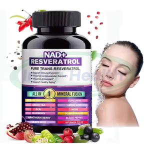 オーズレソン天然ベルベリンHCLカプセル複合ビーガンサプリメントフィセチンNadベルベリンレスベラトロールすべて1ケルセチンカプセル - Product Image 3