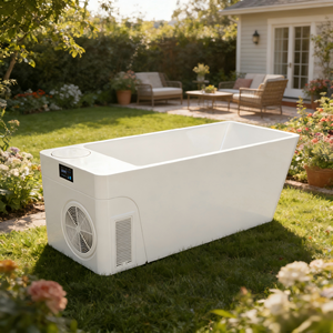 Bañera de Recuperación Fría Acrílica Todo en Uno de 76.77'' con Enfriador Integrado y Control Digital de Refrigeración - Product Image 1