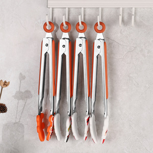 Pinzas Multifuncionales para Alimentos de 9 Pulgadas, Serie Navideña, Pinzas Creativas para Pan y Carne, Pinzas para Barbacoa al Aire Libre, Aptas para Alimentos - Product Image 4