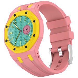 <span class=keywords><strong>Bracelet</strong></span> de <span class=keywords><strong>montre</strong></span> en silicone, 8 couleurs, compatible avec AP X <span class=keywords><strong>Swatch</strong></span> Royal Pop Sports Watch Strap - Product Image 5