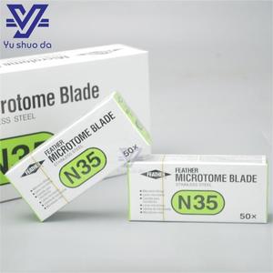 Lames de cryostat jetables universelles Feather N35 compatibles avec les principaux microtomes rotatifs - Product Image 2