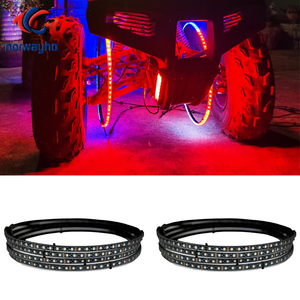 RGB Dream Color Wheel Ring Light Kit 15,5 pulgadas 4 PCs LED Wheel Ring Light Kit para ATV UTV Off-Road - Product Image 3