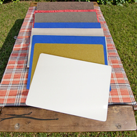 Ensemble de napperons en bois de liège vierge MDF de taille A4 moderne et minimaliste à sublimation, 5mm d'épaisseur pour table ou bière pour hôtels
