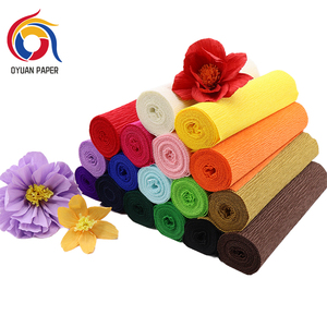 Nhà Máy Trực Tiếp Bán Buôn 180G DIY Tùy Chỉnh Papel Crepe Nền Tường Trang Trí Giấy Cuộn Lớn Giấy Crepe Từ Trung Quốc - Product Image 2