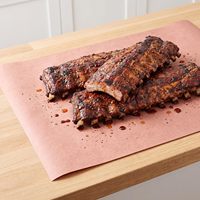 Rouleau de papier boucher rose UDAREIT non ciré 12 pouces x 60 pieds pour barbecue, emballage de viande, fumage, brisket, cuisson des écrevisses, table de cuisson