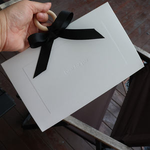 Jiangsu arte cinese carta speciale compagna scatola regalo con fiocco per la movimentazione di prodotti cosmetici e abbigliamento <span class=keywords><strong>a</strong></span> caldo - Product Image 2