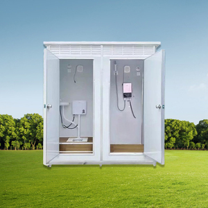 Nhà Máy Bán Buôn Hiện Đại Nhà Vệ Sinh Di Động Với Vòi Hoa Sen Cho Căn Hộ Sử Dụng Thân Thiện Với Môi Di Động Công Cộng Nhà Vệ Sinh Container - Product Image 4