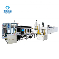Ligne de production semi-automatique multifonctionnelle pour boîtes cadeaux | Machine de formage de boîtes | Double position et doublure | Sans changement de lame