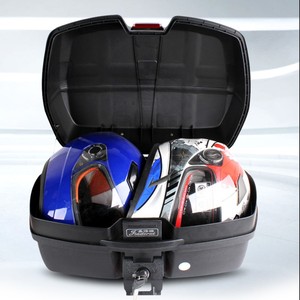 <span class=keywords><strong>Top</strong></span> <span class=keywords><strong>Case</strong></span> en plastique durable pour moto et <span class=keywords><strong>vélo</strong></span> <span class=keywords><strong>électrique</strong></span> 50L Coffre à bagages de grande capacité IPX4 étanche avec joint scellé - Product Image 2