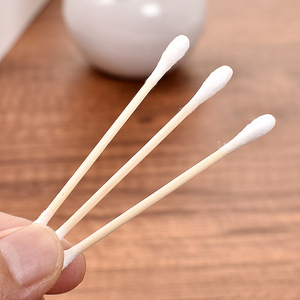 Sinwuas Coton-tiges en coton 500 pièces, double extrémité, en bois, polyvalents pour bébé et usage général - Product Image 2