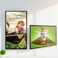 Écran d'affichage numérique WiFi OEM de 24 pouces, 2+32 Go, avec CMS intégré, graphiques animés, écran de commande de menu pour restaurant