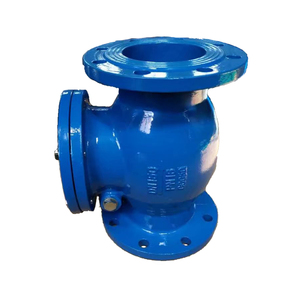 DN100 clapet anti-retour pivotant corps en fonte ductile siège en métal ou siège élastique disponible joint étanche pression PN10/16 face à face F6 - Product Image 4