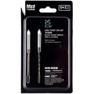 Hss Twist <b>Drill</b> <b>Bit</b> Ta1055 Black Short Series Hss Co <b>Drill</b> <b>Bits</b> - Product Image 2