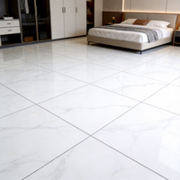 Carreaux de sol en porcelaine polie brillante effet marbre moderne pour murs intérieurs, hôtels, salles de bain, cuisines, salons, entrepôts et halls