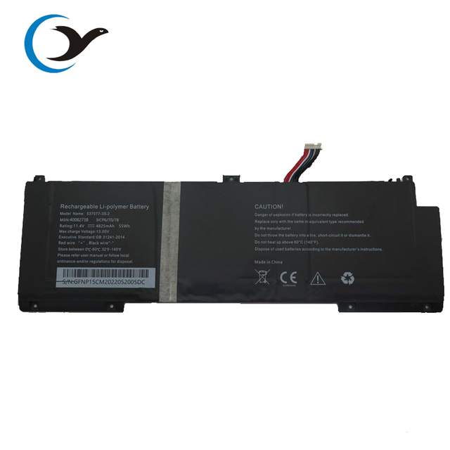 537077-3S1P Battery Replacement Laptop Battery for IPASONS SMARTBOOK S1 537077-3S1P(3ICP6/70/78) (55Wh, 3 Cells)