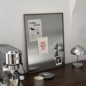 Marco Magnético de Acero Inoxidable para <span class=keywords><strong>Fotos</strong></span>, Color Madera, Moderno, Minimalista, DIY, Exhibición de <span class=keywords><strong>Fotos</strong></span> de Moda, Sensación de Alta Gama, Magnético para Refrigerador - Product Image 5