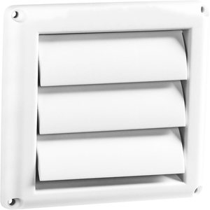 Rejilla de Ventilación Redonda de Plástico Blanco de 4 Pulgadas con Ventilación IP67, Rejilla de Pared <span class=keywords><strong>para</strong></span> Extracción de Aire, Cubierta de Ventilación <span class=keywords><strong>para</strong></span> Secadora de Exteriores - Product Image 1