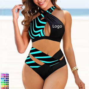 Ensemble <span class=keywords><strong>de</strong></span> bikini pour femmes grande <span class=keywords><strong>taille</strong></span> 2 pièces, nouveau modèle 2026, triangle, col en V, <span class=keywords><strong>taille</strong></span> <span class=keywords><strong>haute</strong></span>, écologique, respirant, spandex/polyester, bikini personnalisé - Product Image 1