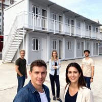 Maisons préfabriquées pliables XULV à installation rapide de 20 pieds et 40 pieds, conteneurs pliables, mini-maisons préfabriquées, bureau de chantier