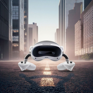 Pico 4 siêu 256G hoàn toàn mới hỗn hợp thực tế VR kính tai nghe với 4K + Ống nhòm tầm nhìn hiển thị cải thiện PC VR thực tế ảo - Product Image 3