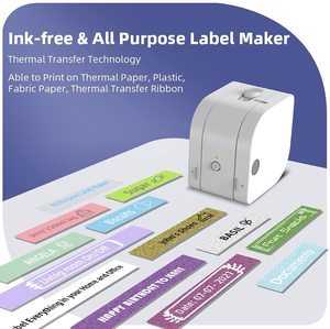 <span class=keywords><strong>Phomemo</strong></span> <span class=keywords><strong>P12</strong></span> Thermodrucker Tragbarer Etikettendrucker mit Farbband Selbstklebender Etikettendrucker - Product Image 6