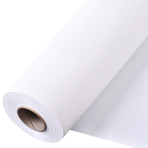Rouleau complet de <span class=keywords><strong>toile</strong></span> d'art en polyester blanc étiré de haute qualité 130 g/m², spécialement conçue, imperméable, pour la peinture artistique commerciale - Product Image 4