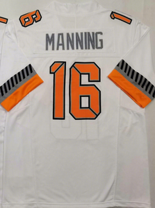 2025年最新版 アメリカンフットボール大学ランキング16位 # マンニング25 #   無煙炭8 # アイマレアバ ステッチジャージ 最高品質ジャージ - Product Image 3