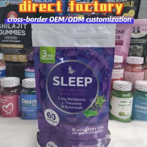 <span class=keywords><strong>Caramelle</strong></span> Gommose per il Sonno, 60 Pezzi, Supporto Occasionale per il Sonno, 3 mg di Melatonina, L-Teanina, Camomilla, Melissa, ai Gusti di Mirtillo - Product Image 5