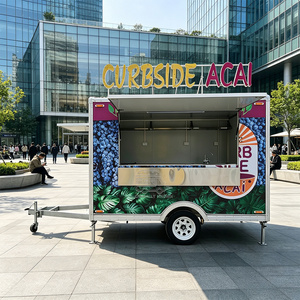 Remolque de Comida Rápida Personalizado con Certificación DOT CE, Totalmente Equipado para Asados, Helados, Hamburguesas y Otros Alimentos - Product Image 2