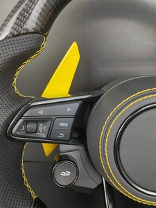 Palettes de changement de vitesse en fibre de carbone avec cuir perforé pour <span class=keywords><strong>Audi</strong></span> TTS TT R8 RS3 <span class=keywords><strong>Q5</strong></span> A7 – Assemblage sport personnalisé - Product Image 5