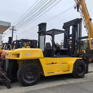 รถยกมือสองยี่ห้อดังของญี่ปุ่น ยี่ห้อ KOMATSU TCM KALMAR ขนาด 15 ตัน เครื่องยนต์ดีเซล อุปกรณ์ขนถ่ายวัสดุอุตสาหกรรมสำหรับขาย - Product Image 1