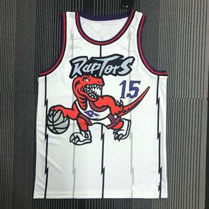 Maillot de <span class=keywords><strong>basket</strong></span>-ball personnalisé pour hommes n°15 |   Débardeur d'entraînement sans manches style <span class=keywords><strong>Raptors</strong></span> |   Gilet de sport respirant avec logo - Product Image 2