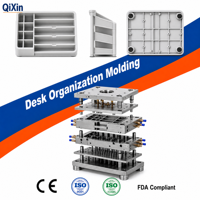 Fabricant de moules d'injection plastique : Organisateur de bureau, support de rangement, étagère, plateau, rangement multi-niveaux pour la maison et le bureau, service de moulage
