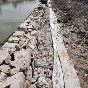 Hotselling thiết kế mới dệt gabion dây lưới hộp giá thấp hình lục giác crimped đồng bằng dệt cắt sông bảo vệ thép - Product Image 3