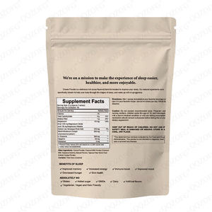 Polvo para Dormir Dream Sleep Support Sabor Sal Marina y Caramelo - Suplemento Natural para el Sueño con Melatonina y Apigenina - Product Image 3