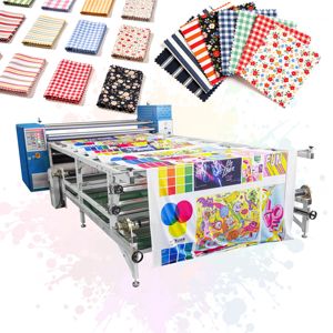 Factory Direct Automatic Roll to Roll Sublimation <b>Printing</b> <b>Machine</b> With Multicolor Flatbed Printer Heat Transfers New Condition - Product Image 6