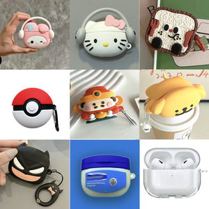 เคสหูฟังซิลิโคนแอร์พอดสำหรับไอพอดรุ่นที่ 2 และไอโฟนหูฟังไร้สายบลูทูธฝาครอบหูฟังบลูทูธเคสนิ่ม - Product Image 6