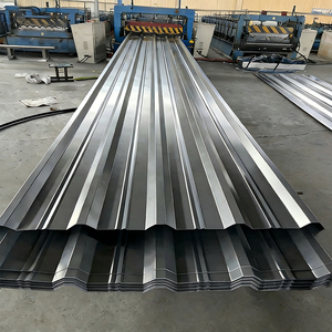 Lámina Corrugada con Recubrimiento de Color Aluzinc, Precios por Metro, Espesor de 0.10mm a 0.5mm, Lámina <span class=keywords><strong>para</strong></span> Techos y Paredes Prefabricadas - Product Image 3