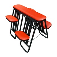 Chaise érotique pour adultes, chaise SM, chaise à jambes séparées en PU, résistante aux taches et à l'usure, adaptée aux revendeurs, accessoire de tuning SM