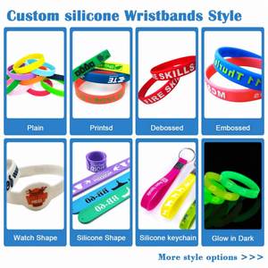 Bracelets en silicone personnalisables avec logo pour l'Expo de Dubaï 2023 - Product Image 5