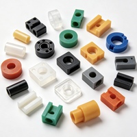 Service de Usinage Plastique Personnalisé, Pièces en Polymère d'Ingénierie Usinées CNC, Couleurs Personnalisées, Manchons, Cœurs, Bouchons en Acétal Delrin