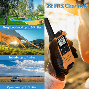 2 Piezas Baofeng F22 Mini Walkie Talkie PMR/FRS de Largo Alcance, Recargable, Portátil, Radio Bidireccional para Niños, Cargador Tipo-C para <span class=keywords><strong>Viajes</strong></span> de Camping - Product Image 6
