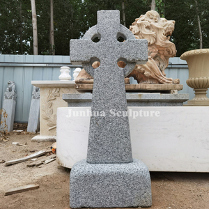 หินแกรนิตสูงที่กำหนดเองอนุสรณ์หลุมฝังศพหินเซลติกข้ามอนุสาวรีย์และหลุมฝังศพขายส่ง - Product Image 2