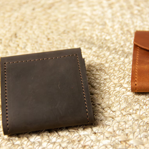 Portafoglio in Vera Pelle per Pesca a Mosca, Borsa per Attrezzi da Pesca, Piccola Tasca per Mosche Artificiali, Regalo per <span class=keywords><strong>Pescatori</strong></span> - Product Image 5