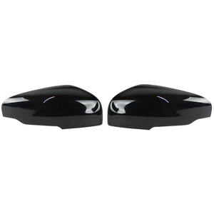 Couvercle de rétroviseur texturé en fibre de carbone, ensemble complet en matériau Abs pour Volvo Xc60 2013-2018 - Product Image 3