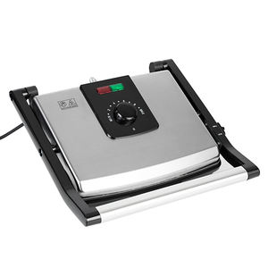Machine à steak express <span class=keywords><strong>Tefal</strong></span>, gril électrique pour la maison et les fêtes, revêtement antiadhésif PF, boîte cadeau en aluminium OEM PTFE noir avec mousse polyfoam - Product Image 2