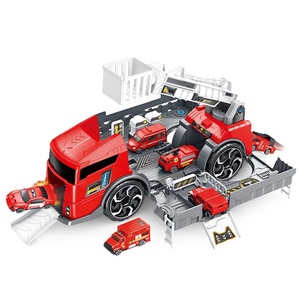 Samtoy-Coche <span class=keywords><strong>de</strong></span> juguete rojo <span class=keywords><strong>de</strong></span> rescate <span class=keywords><strong>de</strong></span> fuego para niños, vehículo <span class=keywords><strong>de</strong></span> juguete <span class=keywords><strong>de</strong></span> fricción fundido a presión, camión <span class=keywords><strong>de</strong></span> <span class=keywords><strong>bomberos</strong></span> - Product Image 2