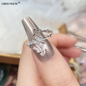 Productos de Tendencia <span class=keywords><strong>2022</strong></span>, Polvo de Pigmento para <span class=keywords><strong>Uñas</strong></span> con Efecto Glaseado de Donut, Multicolor Blanco Perla Brillante, Cromo, Luz de Luna - Product Image 4