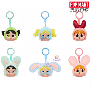 Macaron thú vị Pop Mart labubu hộp mù ban đầu Pop Mart crybaby PowerPuff cô gái labubu - Product Image 6